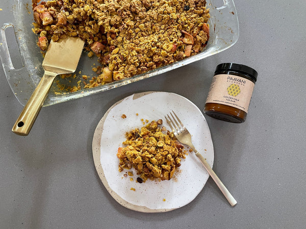 Golden Apple Crisp- An Ayurvedic Take on a Sweet Fall Favorite – Paavani Ayurveda