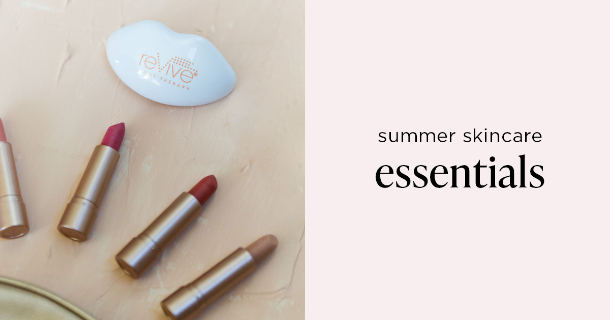 The Five Best Summer Skincare Products from reVive Light Therapy®