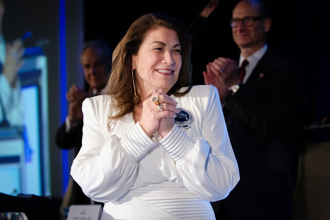 AOA installs Teresa Hubka, DO, as 128th President